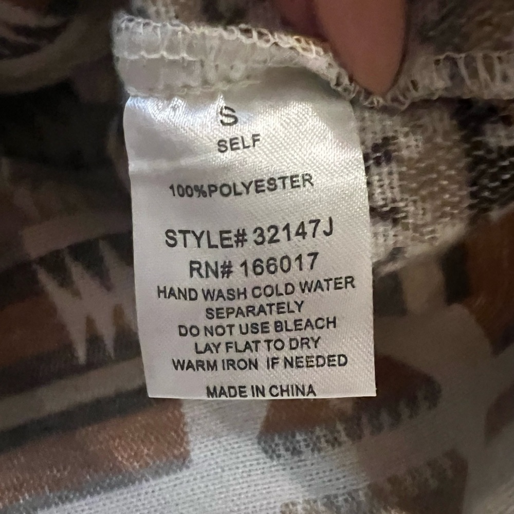 Rustic Western Print Button-Up Jacket - image 6